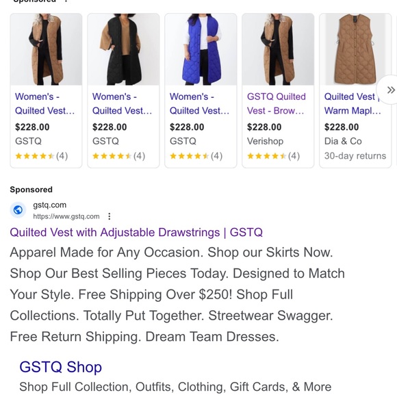 Quilted warm vest. Gift someone u love, stylish Soft light warm when u  need it - Picture 15 of 16